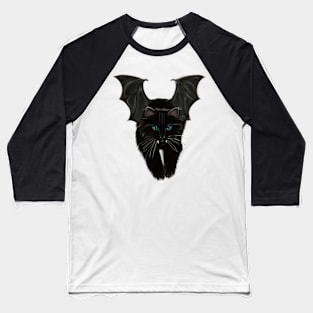 Bat Winget Cat Baseball T-Shirt